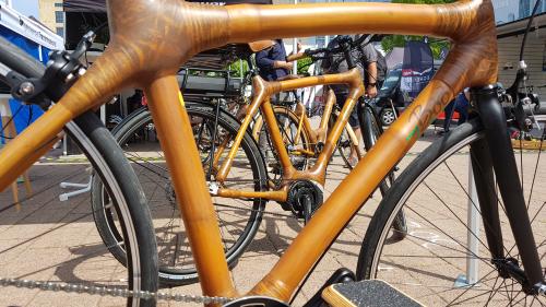 Das Fahrrad aus Bambus